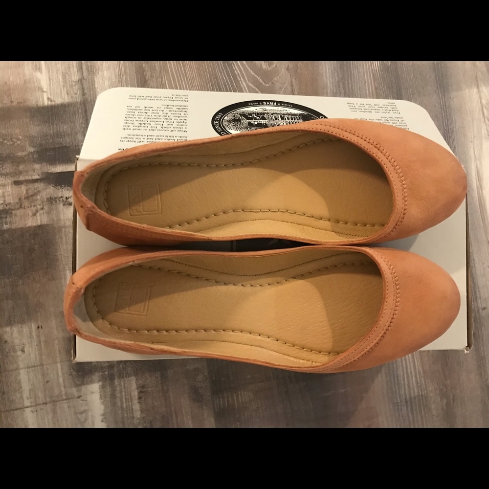 Frye Carson Ballet shoe in dusty rose